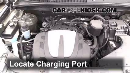 kia sorento ac recharge|How to Add Refrigerant to a 2014 Kia Sorento EX 3.3L V6